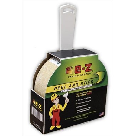 E-Z TAPING SYSTEM E-Z Taping System 99125-12-3 Peel and Stick Drywall Finishing Tape 99125-12-3